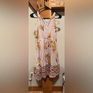 Women’s Maurices floral v neck dress with pockets